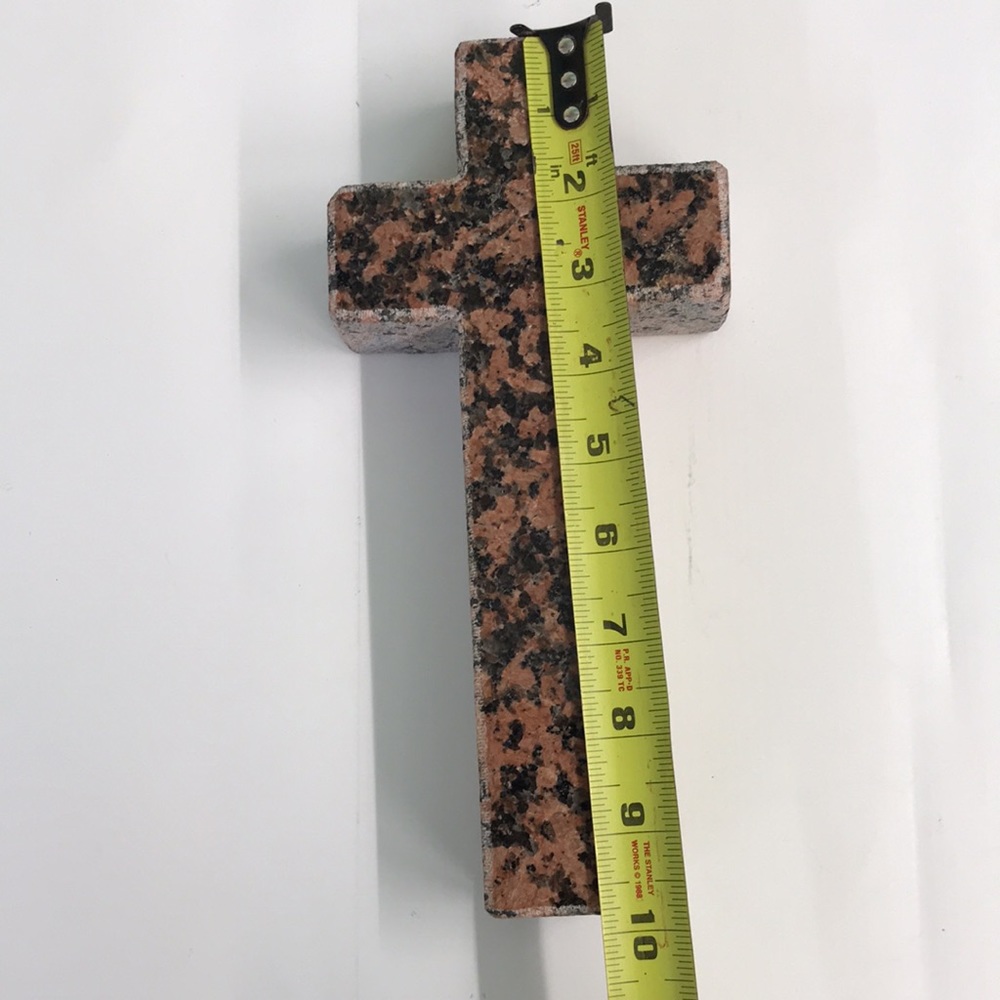 Stone Cross for home décor - Picture 5 of 7